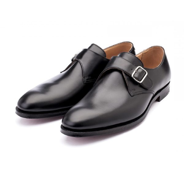 Black Single Monk Strap – www.koblur.com