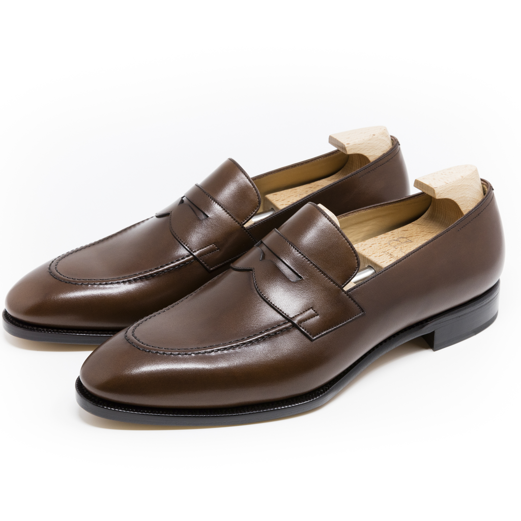 Brown Penny Loafer – www.koblur.com