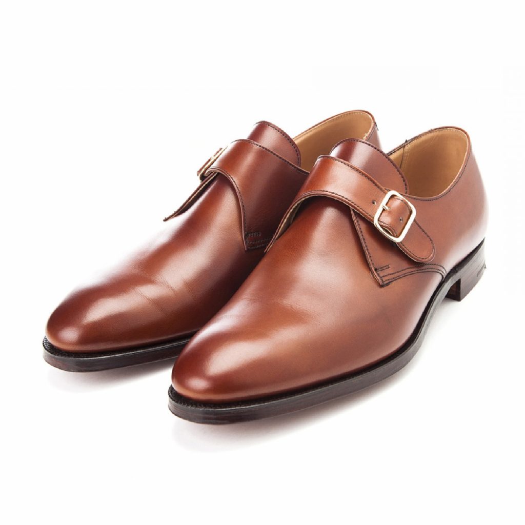 Brown Single Monk Strap – www.koblur.com